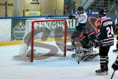 ERC Ingolstadt Schüler - Starbulls Rosenheim - Anschlußtreffer durch Fabian Eder zum 1:2 - Endress Luca Torhüter Rosenheim - Wimmer Lucas ( 24 Rosenheim) - Foto: Jürgen Meyer