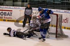 ERC Schüler - Straubing Tigers - Liam Hätinen mit der Möglichkeit zum 2:0 - Foto: Jürgen Meyer