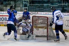 ERC Schüler - Straubing Tigers - Braun Hanno (ERC #14) mit dem Schuß zum 1:0 - Foto: Jürgen Meyer