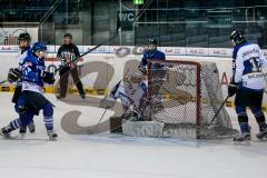 ERC Schüler - Straubing Tigers - Braun Hanno (ERC #14) mit dem Schuß zum 1:0 - Foto: Jürgen Meyer