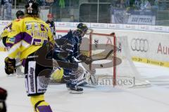 DEL - ERC Ingolstadt - Krefeld Pinguine -  Petr Taticek (#17 ERC Ingolstadt) zum 1:1 Ausgleichstreffer - Foto: Jürgen Meyer