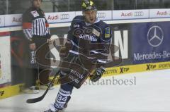 DEL - ERC Ingolstadt - Krefeld Pinguine - Jean-Francois Boucher (#84 ERC Ingolstadt) zum 5:1 Führungstreffer -  Foto: Jürgen Meyer