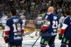 DEL - Eishockey - Finale 2015 - Spiel 5 - Adler Mannheim - ERC Ingolstadt - Vor dem Spiel die Hymne