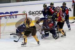 CHL- Champions League - ERC Ingolstadt - SaiPa Lappeenranta - Jared Ross (#42 ERC Ingolstadt) - Thomas Greilinger (#39 ERC Ingolstadt) - Timo Pielmeier (#51 ERC Ingolstadt) - Dustin Friesen (#14 ERC Ingolstadt) - Aaron Brocklehurst (#4 ERC Ingolstadt) - F