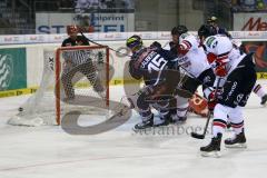 DEL - ERC Ingolstadt - Kölner Haie - John Laliberte schiebt zum 1:2 ein. Foto: Adalbert Michalik