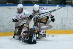 Eishockey Bundesliga - ERC Ingolstadt Damen - ECDC Memmingen - Eva Byszio #17 ERC Ingolstadt - Eisenschmitt Nicola #23 rechts Memmingen - Klement Lena #91 Memmingen links - Foto: Jürgen Meyer