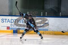 Frauen Eishockey - Bundesliga - ERC Ingolstadt - SC Garmisch-Partenkirchen - Laren Barnes zieht ab und erzielt den Ausgleich zum 1:1 Tor Jubel