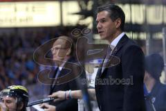 DEL - ERC Ingolstadt - Kölner Haie KEC - Cheftrainer Larry Huras und Co-Trainer Emanuel Viveiros