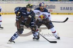 DEL - ERC Ingolstadt - EHC RedBull München - Petr Taticek (17) und Yannic Seidenberg (Nr.36,EHC Red Bull München)