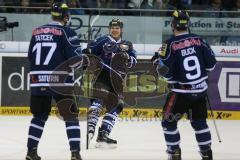 DEL - Eishockey - ERC Ingolstadt - EHC München - Tor 2:0 durch Ryan MacMurchy (27) Jubel