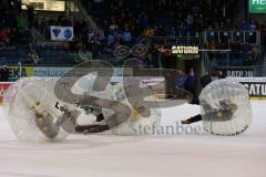 DEL - Eishockey - ERC Ingolstadt - Adler Mannheim - Loopyball on Ice – Pausenspiel