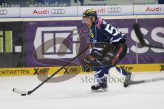 DEL - ERC Ingolstadt - Iserlohn Roosters - Solo Angriff auf das Tor Patrick Hager (52)