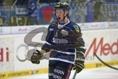 DEL - Eishockey - ERC Ingolstadt - Hamburg Freezers - links Hager trifft zum 1:0 Patrick Hager (ERC 52) Jubel Tor