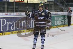 DEL - ERC Ingolstadt - Kölner Haie - Brandon Buck (#9 ERC Ingolstadt) freut sich über seinen 2:2 Anschlusstreffer -  Foto: Jürgen Meyer