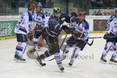 DEL - ERC Ingolstadt - Iserlohn Roosters - Jean-Francois Boucher (84) verpasst den Puck