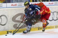 DEL - ERC Ingolstadt - Düsseldorfer EG - Ryan MacMurchy (27) am Puck