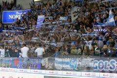 DEL - ERC Ingolstadt - Düsseldorfer EG  - ERC Fans feiern ihre Mannschaft - Foto: Jürgen Meyer