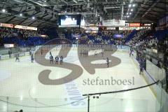 DEL - Eishockey - Playoff - Spiel 5 - ERC Ingolstadt - DEG Düsseldorf - Fans Spruchband Choreographie Fahnen