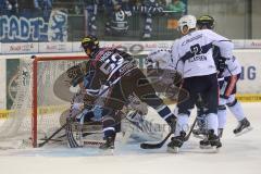 DEL - Eishockey - ERC Ingolstadt - Hamburg Freezers - links Hager trifft zum 1:0 Patrick Hager (ERC 52) Jubel Tor