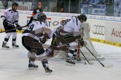 DEL - ERC Ingolstadt - Thomas Sabo Ice Tigers - Derek Hahn (#43 ERC Ingolstadt) - Andreas Jenike Torwart Nürnberg - Foto: Jürgen Meyer