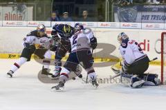 DEL - Eishockey - ERC Ingolstadt - EHC München - Jean-Francois Boucher (84) vor dem Tor