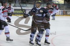 DEL - ERC Ingolstadt - Kölner Haie -  John Laliberte (#15 ERC Ingolstadt) mit dem 1:2 Anschlusstreffer  - Foto: Jürgen Meyer