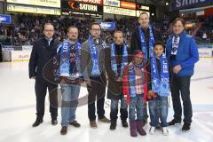DEL - Eishockey - ERC Ingolstadt - Hamburg Freezers - Ehrung