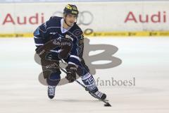 DEL - ERC Ingolstadt - Iserlohn Roosters - Penalty John Laliberte (15) gegen Goalie Mathias Lange