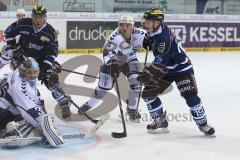 DEL - Eishockey - ERC Ingolstadt - Hamburg Freezers - rechts Christoph Gawlik (ERC 19) trifft zum 6:0 Tor Jubel