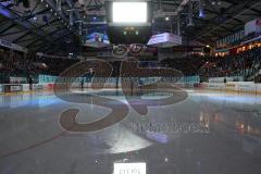 DEL - Eishockey - Playoff - Spiel 5 - ERC Ingolstadt - DEG Düsseldorf - Fans Spruchband Choreographie Fahnen