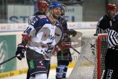 DEL - Eishockey - Finale 2015 - Spiel 2 - ERC Ingolstadt - Adler Mannheim - Steve Wagner (MAN 14) schimpft