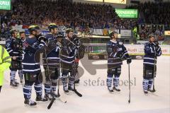 DEL - Eishockey - Finale 2015 - Spiel 6 - ERC Ingolstadt - Adler Mannheim - 1:3 - Mannheim Deutscher Meister 2015 - Frust bei den Panthern