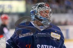 DEL - Eishockey - Finale 2015 - Spiel 2 - ERC Ingolstadt - Adler Mannheim - Torwart Timo Pielmeier (ERC 51)