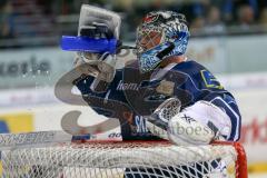 DEL - Eishockey - Playoff - Spiel 3 - ERC Ingolstadt - DEG Düsseldorf - Torwart Timo Pielmeier (ERC 51)