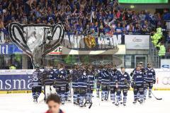 DEL - Eishockey - Finale 2015 - Spiel 6 - ERC Ingolstadt - Adler Mannheim - 1:3 - Mannheim Deutscher Meister 2015 - Frust bei den Panthern