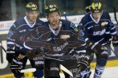 DEL - Eishockey - PlayOff - ERC Ingolstadt - Iserlohn Roosters - 1. Spiel - Tor Jubel durch Patrick Hager (ERC 52) 4:2