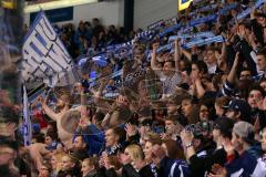 DEL - Eishockey - Playoff - Spiel 5 - ERC Ingolstadt - DEG Düsseldorf - ERC Sieg 6:2 Finaleinzug - Fans Jubel