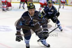 DEL - Eishockey - Playoff - Spiel 3 - ERC Ingolstadt - DEG Düsseldorf - Siegtor durch Patrick Hager (ERC 52), Torhüter Tyler Beskorowany (DEG 39)keine Chance Jubel