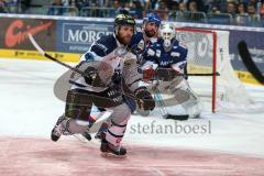 DEL - Eishockey - Finale 2015 - Spiel 5 - Adler Mannheim - ERC Ingolstadt - Derek Hahn (ERC 43)