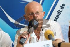 Pressekonferenz - Eishockey-Kompetenzzentrums - Nachwuchsleistungszentrum - Jiri Ehrenberger, Sportdirektor des ERC Ingolstadt