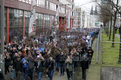 ERC Ingolstadt Sonderzug nach Köln - Foto: Jürgen Meyer