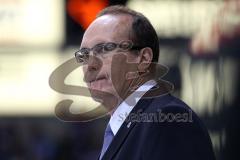 DEL - Vorbereitungsspiel - ERC Ingolstadt - Vienna Capitals - Saison 2014/2015 - Cheftrainer Larry Huras an der Bande