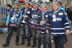DEL - Eishockey - Sonderzug - ERC Ingolstadt - DEG - Saison 2015/2016 - Fans - Foto: Markus Banai