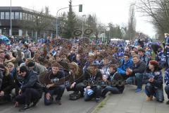 DEL - Eishockey - Sonderzug - ERC Ingolstadt - DEG - Saison 2015/2016 - Fans - Foto: Markus Banai