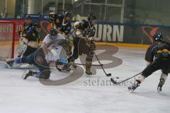 Eishockey - DNL - ERC Ingolstadt - EV Füssen - Hechtl Robert weiß vorne ERC Ingolstadt - Dolezal Nick weiß hinten ERC Ingolstadt - Foto: Jürgen Meyer