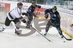 DEL - Eishockey - ERC Ingolstadt - Thomas Sabo Ice Tigers - Saison 2015/2016 - Patrick McNeill (#2 ERC Ingolstadt) - Thomas Greilinger (#39 ERC Ingolstadt) - Foto: Meyer Jürgen