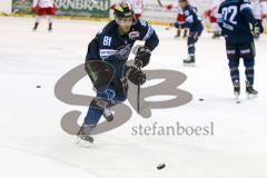 DEL - Eishockey - ERC Ingolstadt - Düsseldorfer EG - Saison 2015/2016 - Tomas Kubalik (#81 ERC Ingolstadt) beim warm machen - Foto: Meyer Jürgen