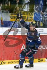 DEL - Eishockey - ERC Ingolstadt - Kölner Haie - Saison 2015/2016 - Thomas Greilinger (#39 ERC Ingolstadt) mit dem 1:0 Führungstreffer - jubel - Foto: Meyer Jürgen