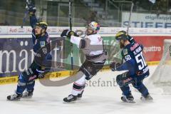 DEL - Eishockey - ERC Ingolstadt - EHC Red Bull München - David Elsner (#61 ERC Ingolstadt) mit dem 1:1 Ausgleichstreffer - jubel - Thomas Pielmeier (#50 ERC Ingolstadt) - Saison 2015/2016 - Foto: Meyer Jürgen