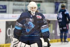 DEL - Eishockey - ERC Ingolstadt - Schwenninger Wild Wings - Saison 2015/2016 - Kucis Bastian Torwart (#53 ERC Ingolstadt) beim warm machen - Foto: Jürgen Meyer